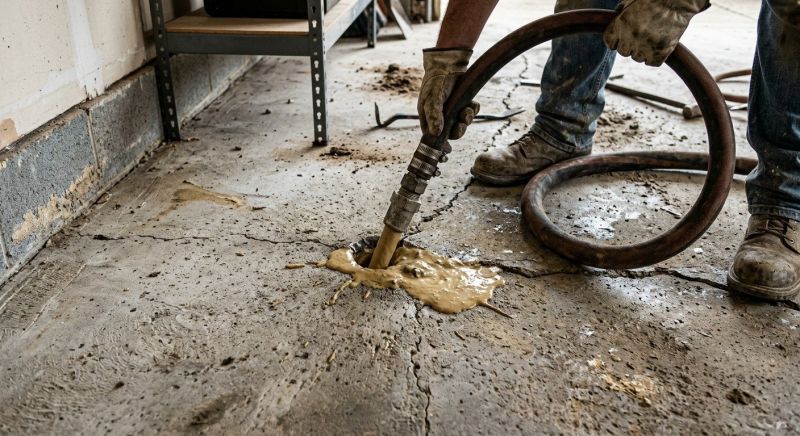 Concrete Floor Lifting in West Des Moines, IA