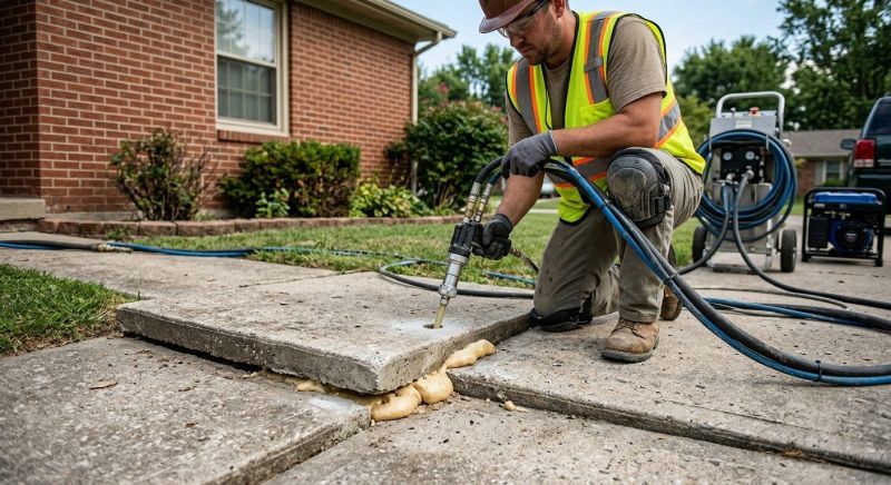 Concrete Poly Jacking in Denver, CO