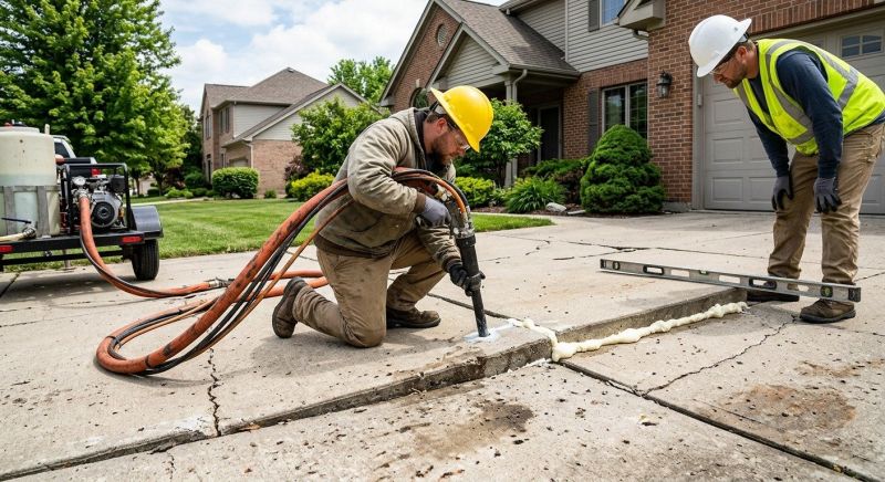 Concrete Leveling Service