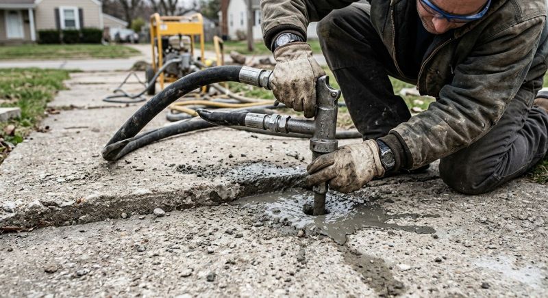 Concrete Poly Jacking in Miami Dade County, FL